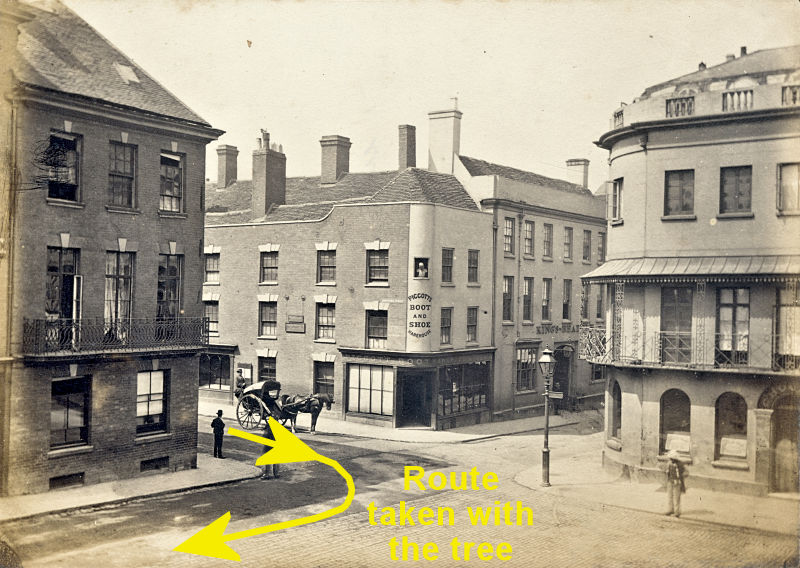 Hertford_St_High_St_c1860_with_route.jpg